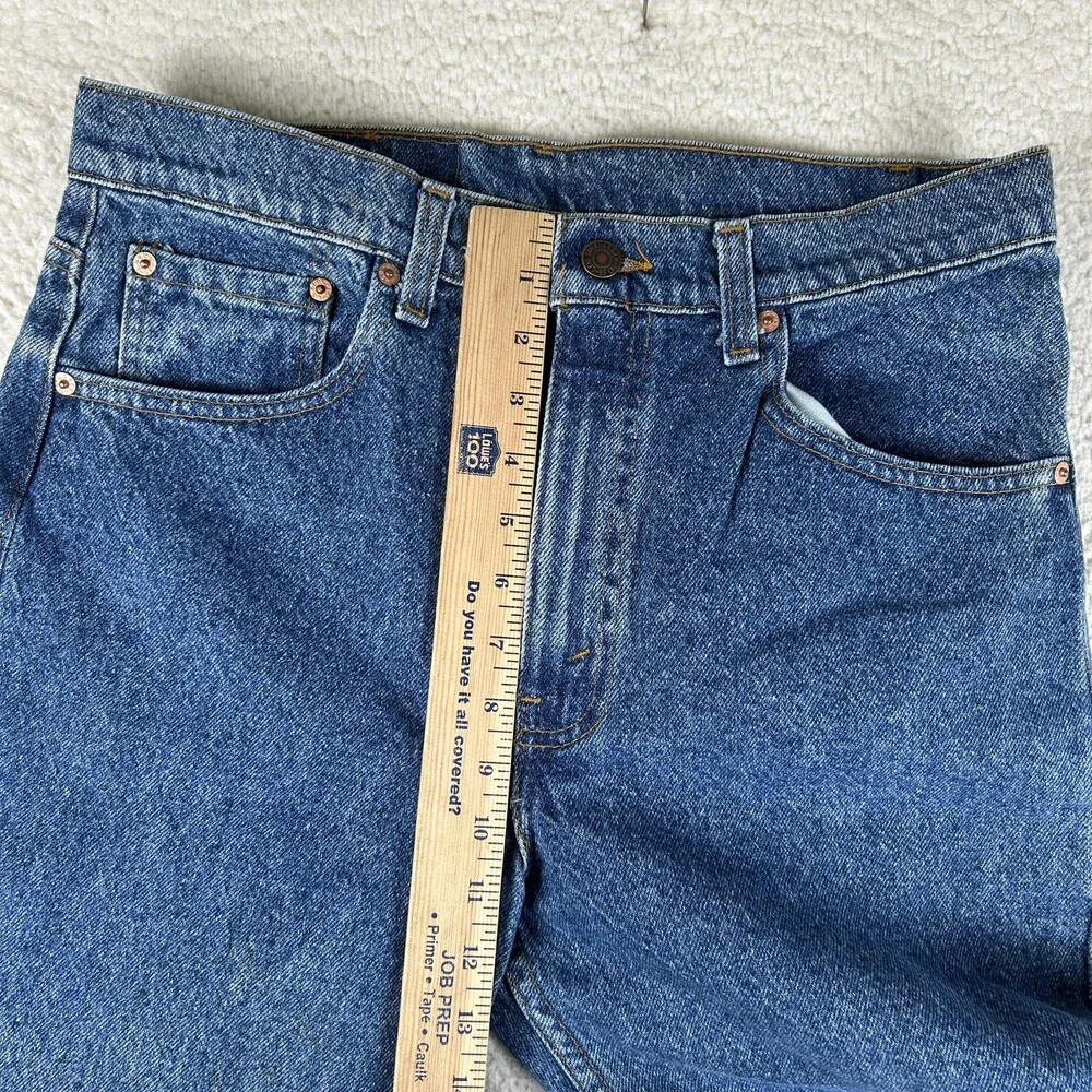 Vintage Levi's 505 Jeans Mens 32x36 Blue Denim Straight Leg Made In USA 90s